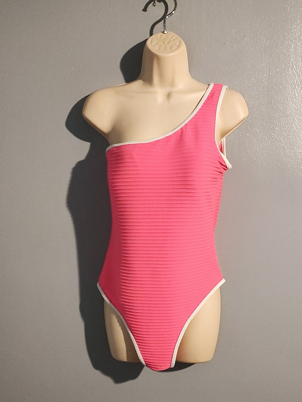 Nova Swim One-Shoulder Pink Women's Swimsuit